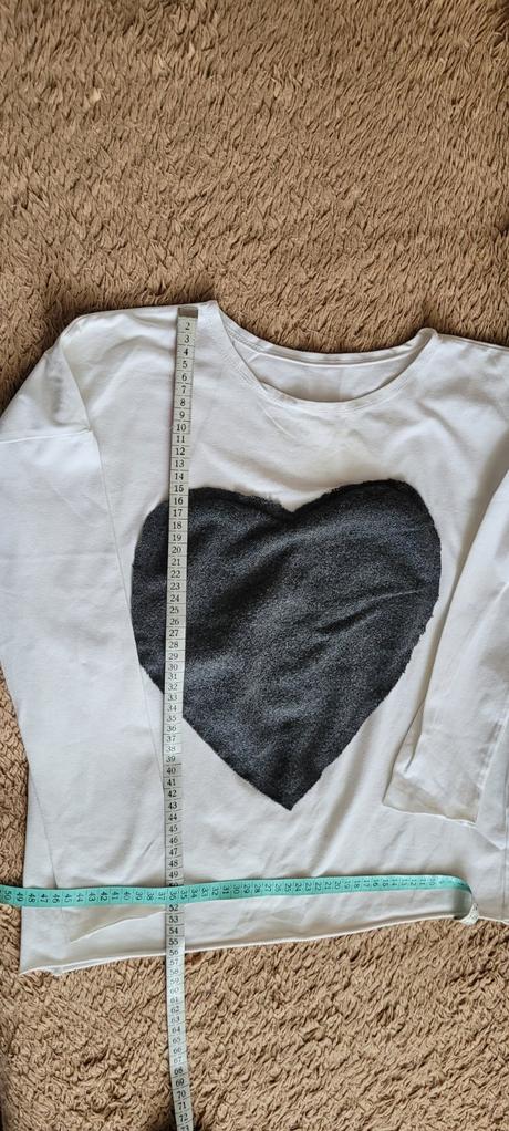 Biele tričko s aplikáciou, s