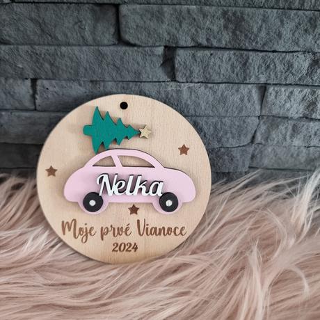 Drevené ozdoby na stromček, 