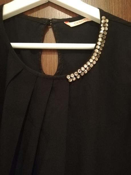 Čierna blúzka camaieu, camaieu,m