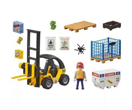 Playmobil 71528 - vysokozdvižný vozík s nákladom,