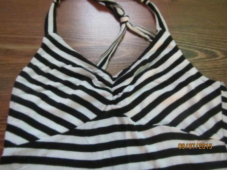 Ciernobiely topik, tielko, s