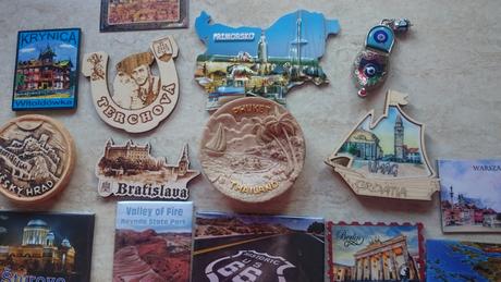 Cestovateľské magnetky,