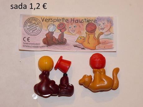 Kinder sada pes a mačka, 