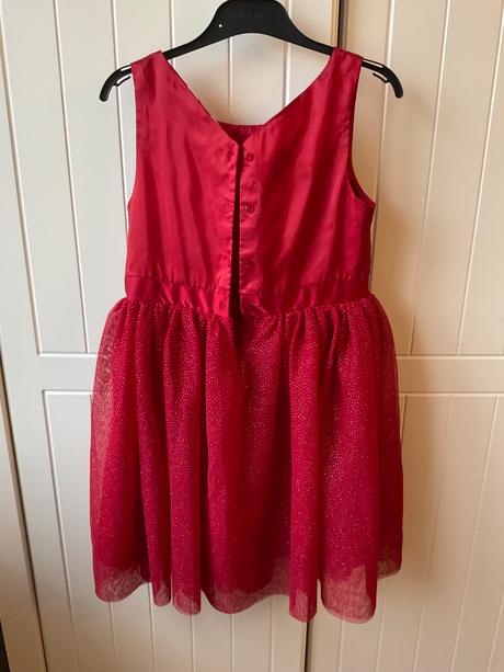 Červené šaty značky h&m, h&m,134