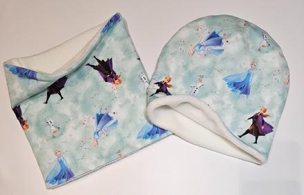 Zimný set, čiapka a nakrčník,