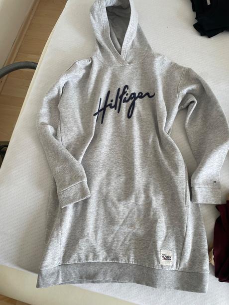 Predlzena mikina tommy hiflinger +druha zdarma, tommy hilfiger,s