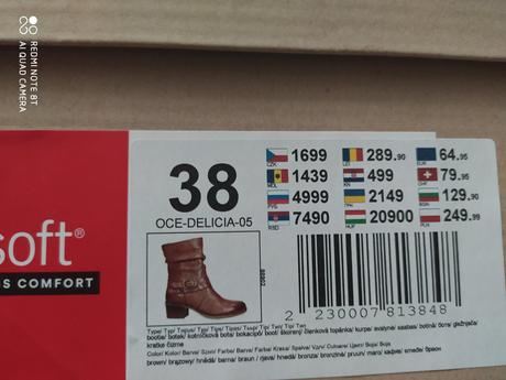 Nové kožené čižmičky zn. lasocki s visačkami, lasocki,38