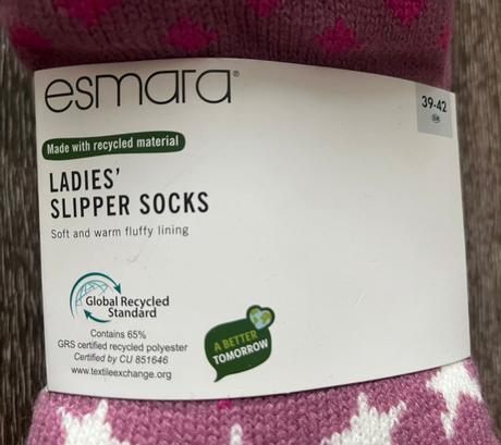 Hrejivé domáce ponožky - 39/42, esmara,39