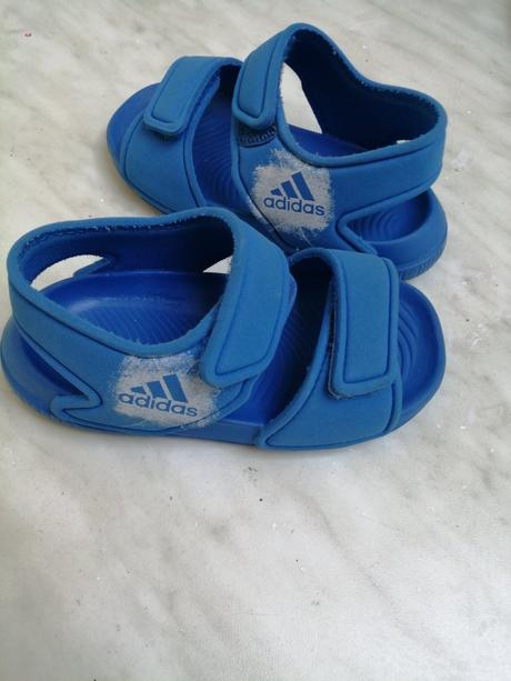 Sandálky pre chlapcov modre adidas vel. 21, adidas,21
