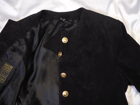 Luxusný kožený blejzer cable car clothiers, 42