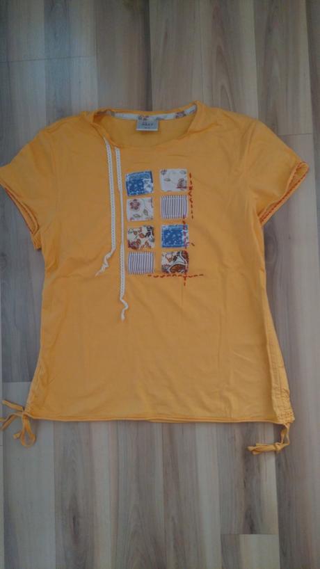 Oranžové tričko next, č.42, uk12, next,42