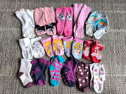 Ponožky, rôzne, 22