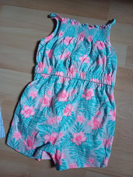 2 letné overaly v.68 / 3-6 mes, primark,68