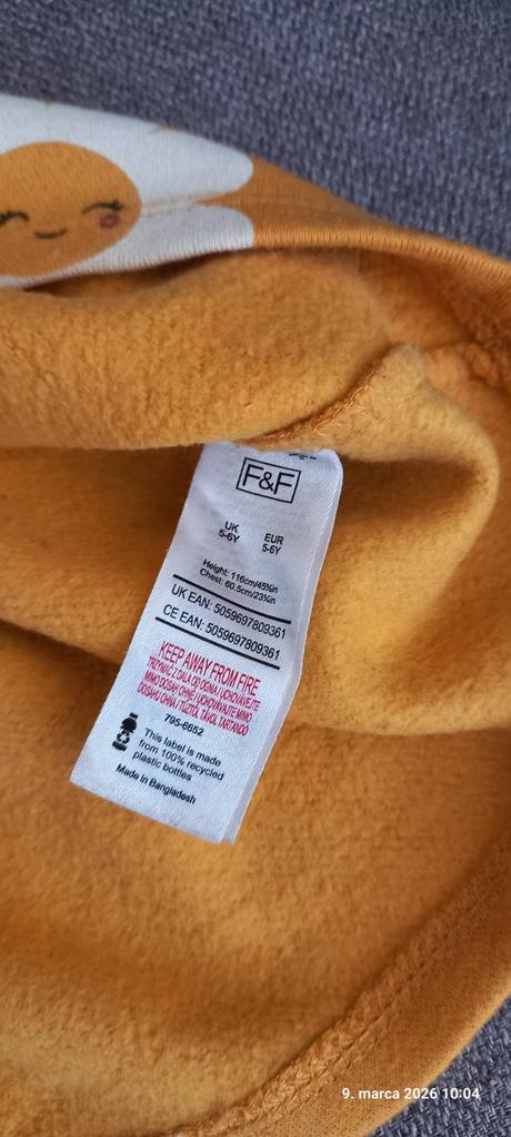 Teplé šatičky, f&f,110