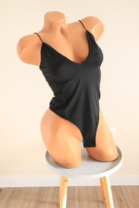 Čierny body top, xs, xs