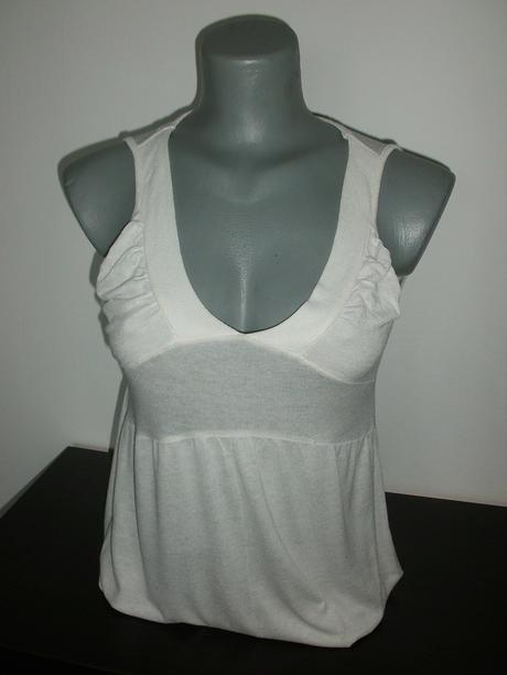 Dámske biele tričko, veľkosť s/m, s