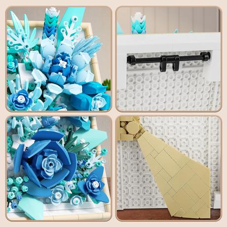 Stavebnica kvetinová dekorácia, 