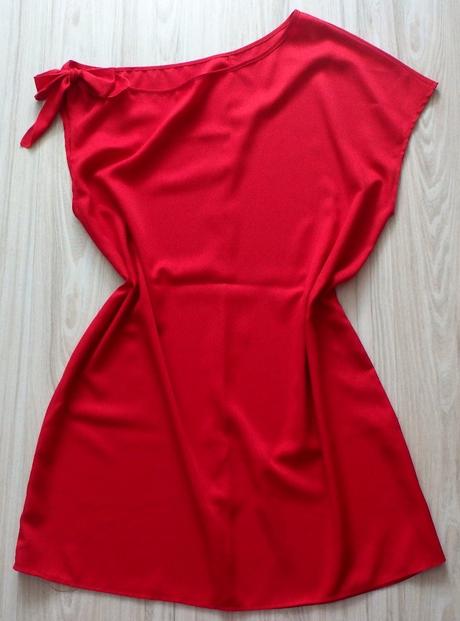 Červené letné minišaty, v.48/2xl, xxl