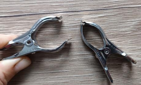 Nerezové štipce 40ks, 