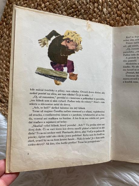 Pinocchio carlo collodi krásna retro kniha (1966),