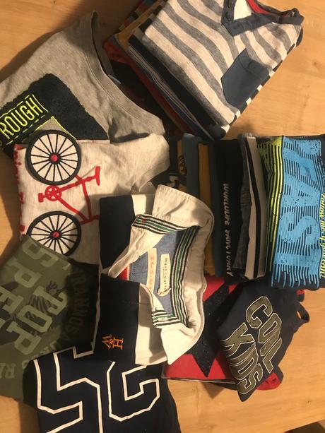 Balik detskych triciek, h&m,92