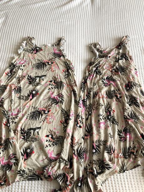 134 h&m šaty pre dvojičky, 134