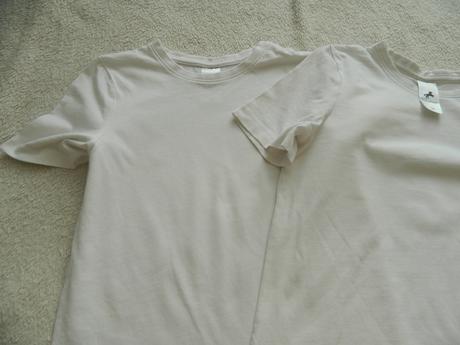 Biele tričká pre dvojičky 128, 128