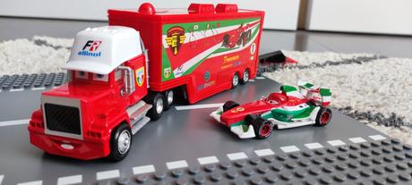 Kamión f1 blesk mcqueen cars autá, 