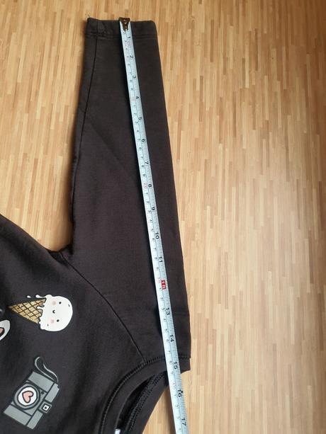 Teplakove saty - tunika s eiffelovkou, lindex,98