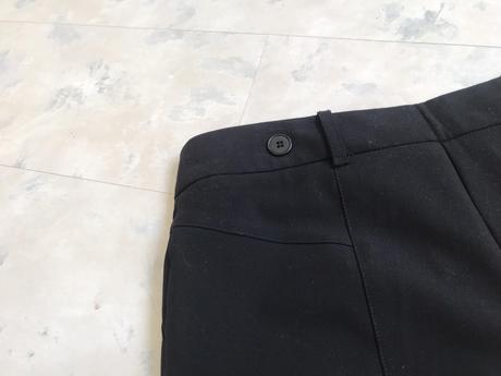 Luxusné cigaretové nohavice na puky, orsay,36