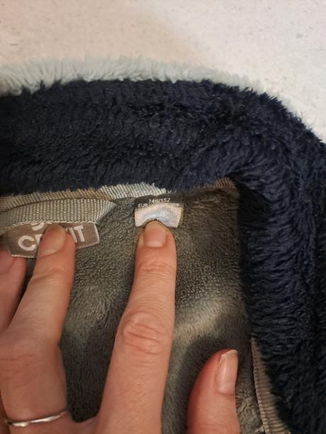 Flisová mikina na zips, crivit,146