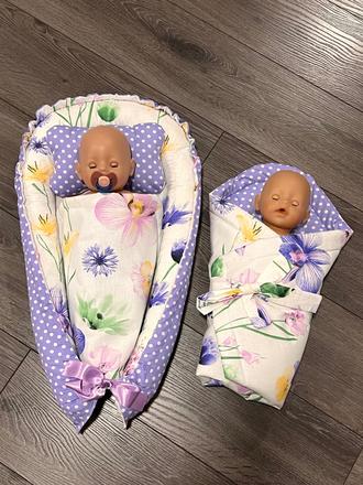 Sada pre bábiky do 45 cm - kvety, 