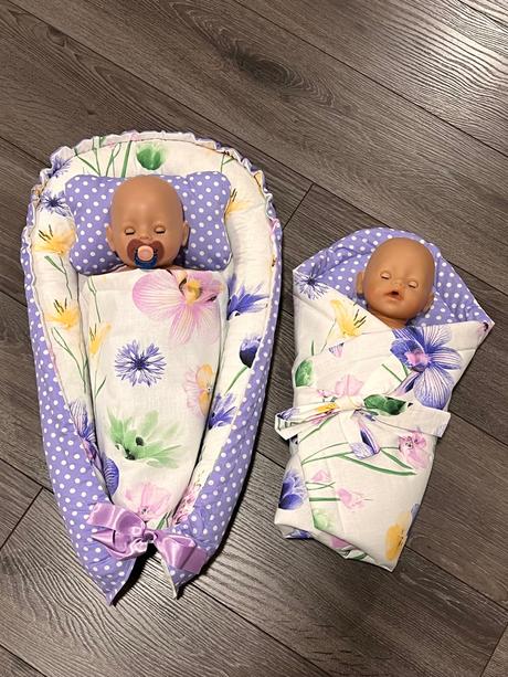 Sada pre bábiky do 45 cm - kvety,