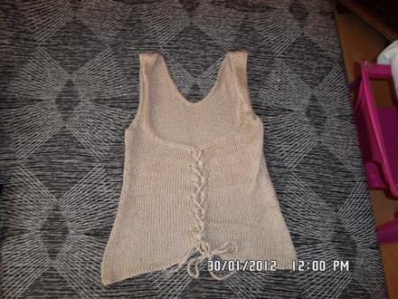 Ručne pletený top, m