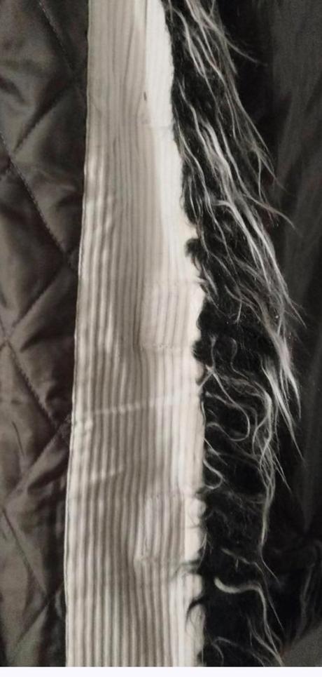 Kabát elegantný s odnímateľnú vložku aj kožušinku,, 176