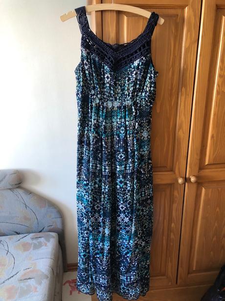 Letne tehotenske saty zn. h&m, vel. m - super stav, h&m,m