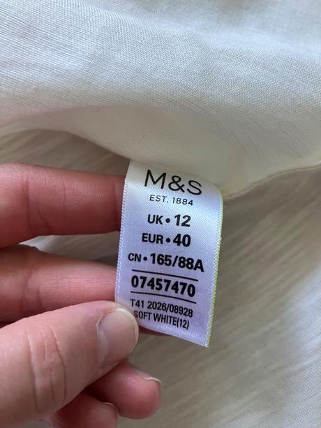 Ľanový top, marks & spencer,l