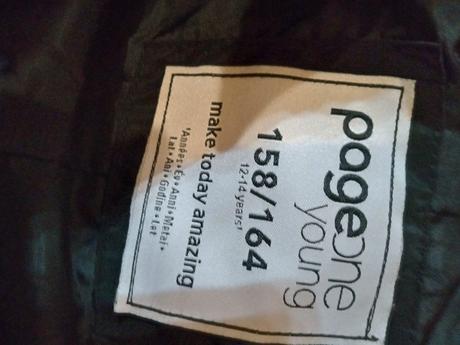 Zimná bunda kabát, 164