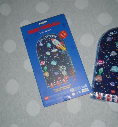 Mini hra pinball - space,