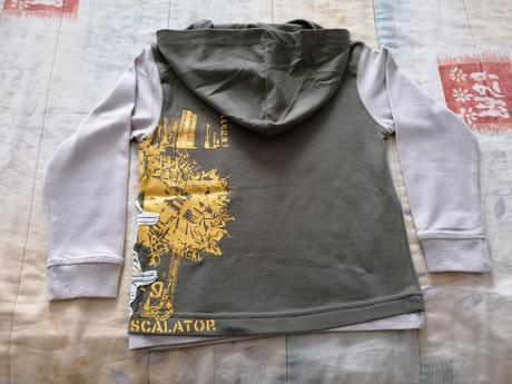 Chlapčenské tričko s dlhým rukávom na 2 roky, lucky lax,98