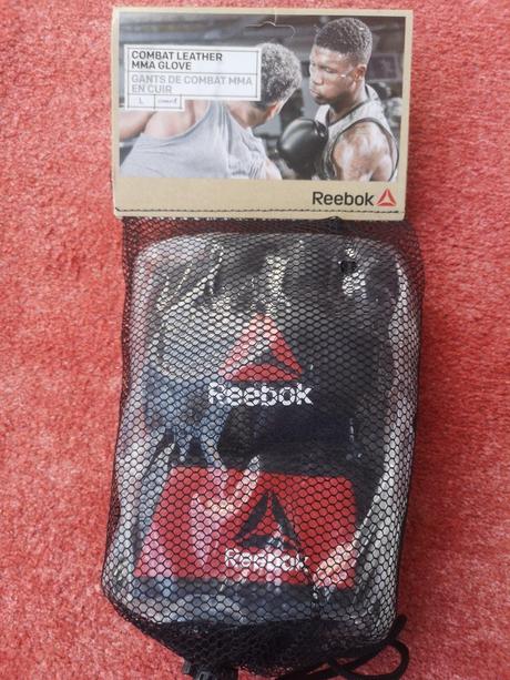 Reebok combat mma kožené rukavice veľkosť l, l