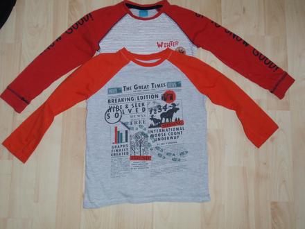 Tričká 2x - cena spolu, kids,116