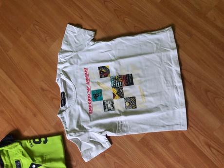 Trička 8-9r+, armani,122