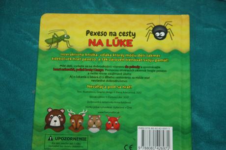 Pexeso na cesty na lúke,