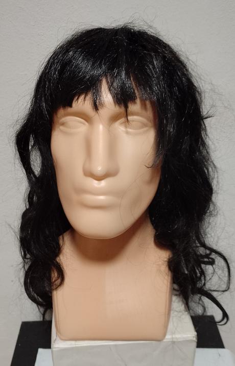 Čierna dlhá parochňa, cca 70 cm, č. 17,