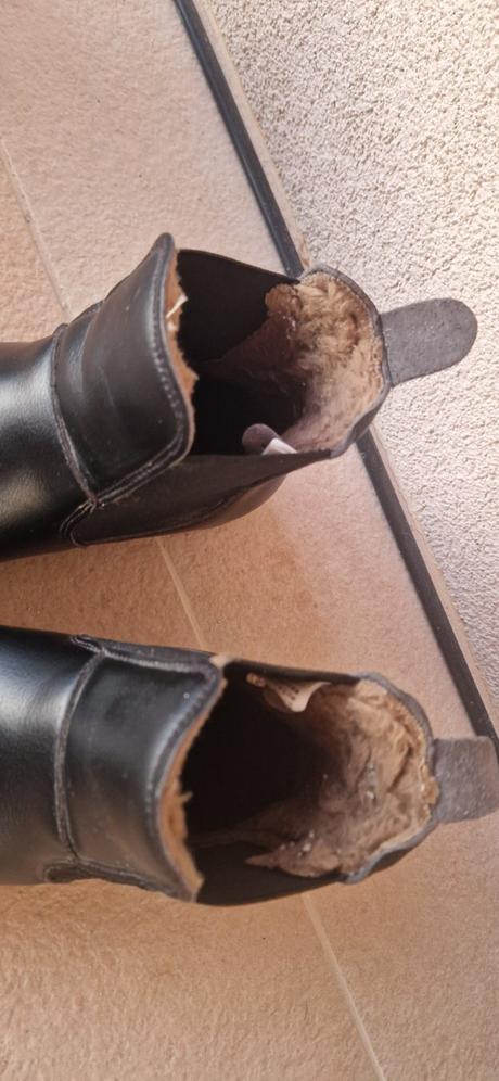 Zateplene jazdecké topanky-fouganza, 38