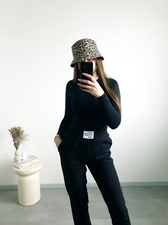 Čierne nohavice s/m, s