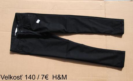 Nohavice, h&m,140