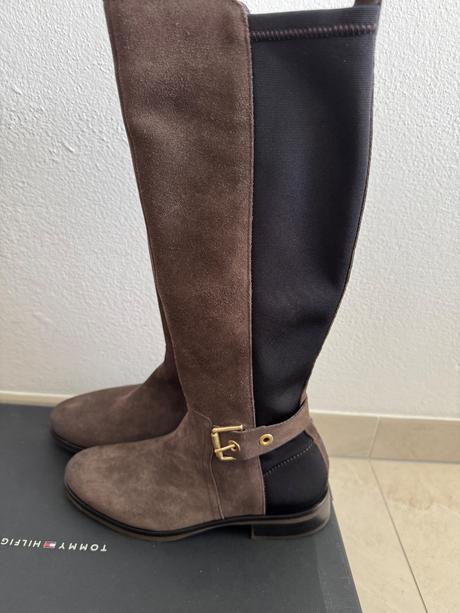 Cizmy th, tommy hilfiger,37