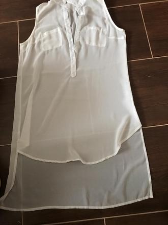 Priesvitna bluzka, xl